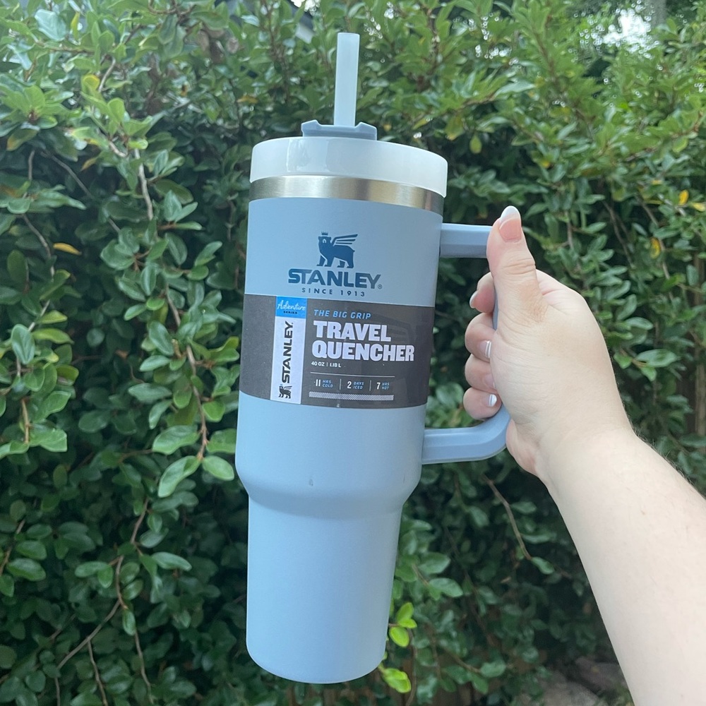 *NEW* Stanley Adventure Quencher Travel Tumbler 40oz - Chambray color for sale